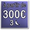 Tarif et durée minimum basse saison (base pour 2 personnes) picto120we